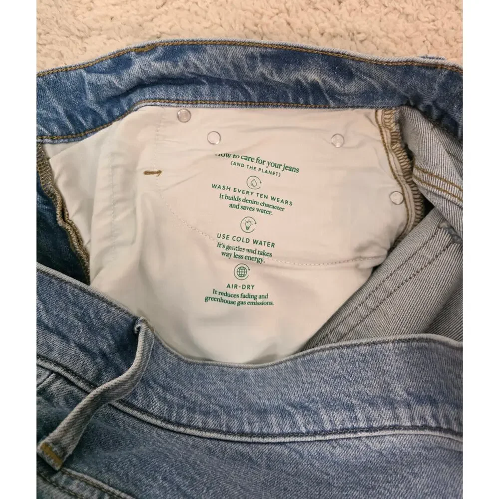 J. Crew Medium Wash '96 Slim Wide Jeans Women Size 33 Blue 36
